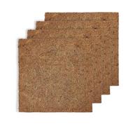 Esteras Reutilizables para de Pollo, Paquete de 4 Almohadillas para de gallina, para gallinero, Ropa de Cama Suave para Aves de Corral Que Mejora la Comodidad y la higiene, 4 × Gran
