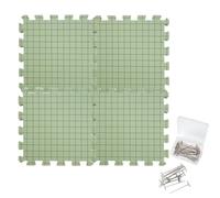Esteras tensoras con cuadrícula, esteras de bloqueo para tejer de espuma, tabla de punto, alfombrillas de ganchillo, alfombrillas para tensar para manualidades, punto de ganchillo, juego de base
