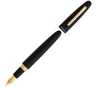 Esterbrook Estie Ebony E116 - Pluma estilográfica (acrílico, punta extrafina, 133,8 mm de largo, 15,3 mm de diámetro), color negro