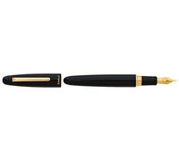 Esterbrook Pluma estilográfica de la serie Estie Ebony Oversized y de acrílico con herrajes cromados con una punta ancha (B), E176-B.