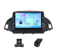 Estéreo Android 13 de Doble DIN para Ford Kuga 2 Escape 3(2012-2019) Pantalla táctil de 9 Pulgadas Bluetooth Radio estéreo para automóvil FM DVR cámara de Marcha atrás Controles en el Volante(NF-4)