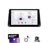 Estéreo Android 13 Doble DIN para Nissan Kicks 2016-2018: Pantalla táctil, Bluetooth, navegación GPS, WiFi, Radio FM, USB, SWC, Plug & Play, Compatible con CarPlay y Android Auto, cámara tra