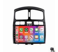Estéreo Android 14 para Hyundai Santa Fe 2006-2015 con Carplay y Android Auto Pantalla táctil IPS de 9" 1280 x 720 DSP GPS Bluetooth FM/RDS 32 EQ WiFi SWC cámara de Respaldo y micrófono (Color: 8 nú