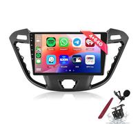Estéreo Android 4G 64G para Ford Transit Custom Tourneo 2013-2021 Carplay inalámbrico Android Auto Pantalla táctil de 9 Pulgadas Radio para Coche navegación GPS Bluetooth FM WiFi cámara Y2