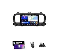 Estéreo Android de 15 Pulgadas para Peugeot Expert 2016-2021 Pantalla táctil Bluetooth Radio estéreo GPS FM WiFi navegación GPS CarPlay Plug and Play cámara de Marcha atrás (H300)