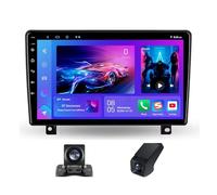 Estéreo Android de 2 DIN para Opel Astra H(2006-2014) Radio estéreo para automóvil de 9 Pulgadas Bluetooth CarPlay Android Auto Pantalla táctil navegación GPS cámara de Marcha atrás(NF-3)
