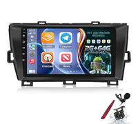 Estéreo Android de 9" para Toyota Prius 2009-2014 (Volante a la Derecha): CarPlay, Android Auto, DSP, WiFi, GPS, SWC, Bluetooth, cámara de reversa - K1 Pro Plus, 64 GB