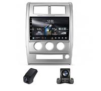 Estéreo Android de 9 pulgadas con doble DIN para Jeep Liberty 2 KK (2007-2012) Cherokee 4 KK (2007-2014), pantalla táctil inalámbrica CarPlay Android Auto, cámara de marcha atrás y control en el volan