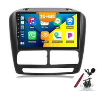 Estéreo Android para Opel Vauxhall Combo/Fiat Doblo, 2 GB de RAM y 64 GB de RAM, Pantalla táctil de 9", GPS, WiFi, Bluetooth, CarPlay, Android Auto, FM/RDS, Mirror Link, K2 Pro Plus, cámara