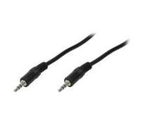 Estéreo Audio Cable de conexión, clavija de 3,5 mm, 2.0 m, LogiLink®, [ca1050]