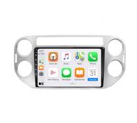 Estéreo Coche 2 DIN para Volkswagen VW Tiguan 5N 2007-2016 Multimedia Monitor, Bluetooth, WiFi, GPS, Camara Marcha Atras, Radio Receptor FM, Display Airplay, 8 Nuclear 4G+64G
