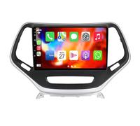 Estéreo con Pantalla táctil de 10" para Jeep Cherokee (2014-2018), Android 12, CarPlay inalámbrico, Android Auto, HiFi, RDS, DSP, Bluetooth, GPS, Mirror Link, Compatible con cámara de Revers