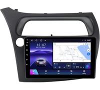 Estéreo de 9" Doble DIN para Honda Civic Hatchback 2006-2011, CarPlay, Android 14, Pantalla táctil, Bluetooth, AHD, cámara de visión Trasera, navegación GPS, Control
