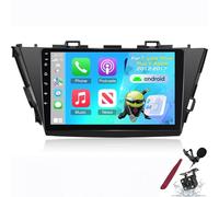 Estéreo de 9" para Toyota Prius Plus V Alpha 2012-2017 - Android Auto y CarPlay - Bluetooth, GPS, DSP, SWC, WiFi, FM/RDS - Compatible con cámara de reversa K2 Pro Plus