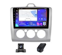 Estéreo de 9 Pulgadas Doble DIN para Ford Focus 2 MK 2(2004-2011) Android 13 Sistema Multimedia Bluetooth CarPlay cámara de visión Trasera navegación GPS Controles en el Volante(A NF-3)