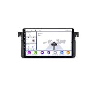 Estéreo de Automóvil para BMW Serie 3 E46 M3 318 320 325 330 335 1998-2005 HD Pantalla Táctil+Llamadas Manos Libres Bluetooth+WiFi, Navegador GPS/Mandos Volantes, 4 Nuclear 1G+16G