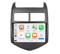 Estéreo de Automóvil para Chevrolet Aveo2 Sonic T300 2011-2015 A-Pple Carplay & Android Auto, Autoradio Portátil Car Play con Pantalla Táctil, GPS, Bluetooth, Mirror Link, 4 Nuclear 1G+32G