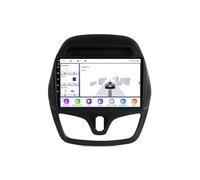 Estéreo de Automóvil para Chevrolet Spark Beat 2015-2018 HD Pantalla Táctil+Llamadas Manos Libres Bluetooth+WiFi, Navegador GPS/Mandos Volantes, 4 Nuclear 4G+64G