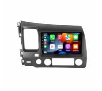 Estéreo de Automóvil para Honda Civic 8th 8gen 2005-2011 Autoradio Touchscreen Display Bluetooth Llamadas Manos Libres, Mirror Link, Navegación GPS, Type-C, Cámara, 4 Nuclear 1G+32G