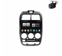 Estéreo de Automóvil para Hyundai Accent 2 1999-2012 Cámara Trasera - HD Pantalla Carplay Mirror Link - Portátil Radio Coche Bluetooth con Asistencia de Voz/Aux, 4 Nuclear 2G+32G