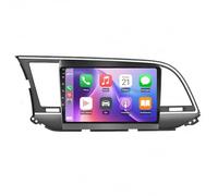 Estéreo de Automóvil para Hyundai Elantra 2016-2018 Cámara Trasera - HD Pantalla Carplay Mirror Link - Portátil Radio Coche Bluetooth con Asistencia de Voz/Aux, 8 Nuclear 6G+128G