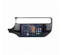 Estéreo de Automóvil para Kia Rio K3 2015-2017 Cámara Trasera - HD Pantalla Carplay Mirror Link - Portátil Radio Coche Bluetooth con Asistencia de Voz/Aux, 8 Nuclear 8G+256G