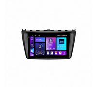 Estéreo de Automóvil para Mazda 6 Rui Wing 2007-2012 A-Pple Carplay & Android Auto, Autoradio Portátil Car Play con Pantalla Táctil, GPS, Bluetooth, 8 Nuclear 4G+64G