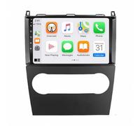 Estéreo de Automóvil para Mercedes-Benz A-Class 2 W169 C169 2004-2012 A-Pple Carplay & Android Auto, Autoradio Portátil Car Play con Pantalla Táctil, GPS, Bluetooth, 8 Nuclear 6G+128G