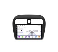 Estéreo de Automóvil para Mirage Attrage Space Star 2012-2018 Cámara Trasera - HD Pantalla Carplay Mirror Link - Portátil Radio Coche Bluetooth con Asistencia de Voz/Aux, 8 Nuclear 4G+64G