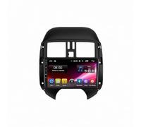Estéreo de Automóvil para Nissan Sunny Versa C17 2012-2014 Mirror Link, Incell Touchscreen Radio Coche con Bluetooth Radio USB/Eq Comandos Al Volante Cámara, 8 Nuclear 6G+128G