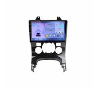 Estéreo de Automóvil para Peugeot 3008 5008 AT MT 2009-2016 HD Pantalla Táctil+Llamadas Manos Libres Bluetooth+WiFi, Navegador GPS/Mandos Volantes, 4 Nuclear 1G+16G