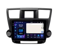 Estéreo de Automóvil para Toyota Highlander 2007-2013 HD Pantalla Tactil Radio Reproductor Reproductor de Internet, Bluetooth, WiFi, 8 Nuclear 6G+128G