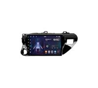 Estéreo de Automóvil para Toyota Hilux Pick Up AN120 2015-2018 A-Pple Carplay & Android Auto, Autoradio Portátil Car Play con Pantalla Táctil, GPS, Bluetooth, 4 Nuclear 1G+32G
