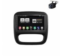 Estéreo de Automóvil para Voiture Renault Trafic 3 Opel Vivaro B 2014-2022 A-Pple Carplay & Android Auto, Autoradio Portátil Car Play con Pantalla Táctil, GPS, Bluetooth, 4 Nuclear 4G+64G