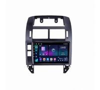 Estéreo de Automóvil para VW Volkswagen Polo Mk4 2004-2011 A-Pple Carplay & Android Auto, Autoradio Portátil Car Play con Pantalla Táctil, GPS, Bluetooth, 4 Nuclear 4G+64G