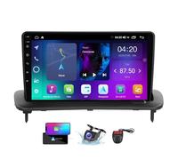 Estéreo de Coche Android 13 de Doble DIN con CarPlay inalámbrico y Android Auto para Volvo S40 C30 y C70(2004-2013) Pantalla QLED de 9" 4G WiFi Bluetooth Pantalla Dividida Radio GPS(NF-1)