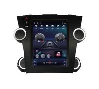 Estéreo de coche Android 13 para Toyota Highlander 2007-2013, pantalla táctil IPS de 9.7 pulgadas, radio Bluetooth con CarPlay inalámbrico/Android Auto, radio FM, control del volante, 4 núcleos 2G+32G