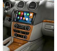 Estéreo de coche Android 14 de 9 pulgadas para Mercedes ML W164 GL X164 2005-2011, 2 + 64 G Car Radio Navi con pantalla Bluetooth DAB Car Stereo with Wireless Carplay Backup Camera Mirror Link GPS
