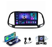 Estéreo de coche Android 15 para Fiat Doblo 2015~2019 | Pantalla táctil de 9" | CarPlay/Android Auto | Navegación GPS 4G de 8 núcleos | Bluetooth 5.0 | Plug & Play | Controles al volante