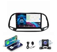 Estéreo de coche Android 15 para Fiat Doblo 2015~2019 | Pantalla táctil de 9" | CarPlay/Android Auto | Navegación GPS 4G de 8 núcleos | Bluetooth 5.0 | Plug & Play | Controles al volante