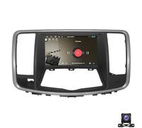Estéreo de coche de 8''para Nissan Teana 2008-2012 Reemplazo de radio con CarPlay inalámbrico Android Pantalla táctil automática Bluetooth incorporado Navegación GPS WiFi SWC Cámar(Color:8 CORE 2+32G)