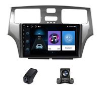 Estéreo de Coche Doble DIN de 9" con Bluetooth, RDS, DSP, WiFi, CarPlay inalámbrico y Android Auto para Lexus ES300/ES330 2001-2006 - Incluye cámara de reversa (C20Pro)