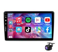 Estéreo Doble DIN de 9" para Citroën Jumper II/Boxer II/FIAT Ducato 2006-2023: navegación GPS, CarPlay inalámbrico, Android Auto, Pantalla táctil y conectividad Bluetooth.