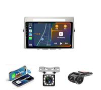 estéreo Multimedia de Coche 2 DIN Compatible con CarPlay Android Auto para Toyota Corolla Verso 2004-2009 con conexión Plug and Play Radio Am/FM cámara de visión Trasera Control en el Volante(NF-6 4G