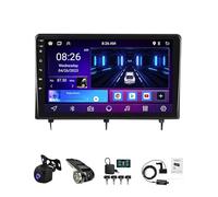 Estéreo Pantalla de Coche Android 15 para Honda Civic 2022 Radio 2 DIN Bluetooth Pantalla Tácti Autoradio de 9 pulgadas Carplay navegación controles en el volante cámara de marcha atrás(W300 6+128G)