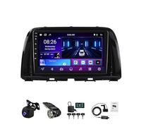 Estéreo Pantalla de Coche Android 15 para Mazda CX-5 2012-2015 Radio 2 DIN Bluetooth Pantalla Tácti Autoradio de 9 pulgadas Carplay navegación controles en el volante cámara de marcha atrás(W400 8+128