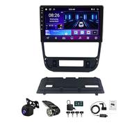 Estéreo Pantalla de Coche Android 15 para Peugeot 406 1999-2004 Radio 2 DIN Bluetooth Pantalla Tácti Autoradio de 9 pulgadas Carplay navegación controles en el volante cámara de marcha atrás(A W200 4+