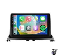 Estéreo pantalla táctil de 9" para Re-nault Clio 2 2000-2012 radio de 2 DIN CarPlay inalámbrico Android Auto WiFi navegación GPS Bluetooth FM RDS SWC ecualizador cámara de reversa(Color:8 CORE 2+32G)