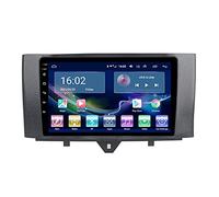 Estéreo para Auto con navegación GPS para B-ENZ Smart 2011-2015, Pantalla táctil capacitiva de 9", Bluetooth, Compatible con WiFi, Receptor de Radio FM, USB, Almacenamiento de 2+32 GB.