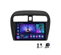 Estéreo para automóvil Android 13 de 9 Pulgadas Compatible con Mitsubishi Mirage Attrage Radio con Pantalla táctil Bluetooth Reproductor Multimedia inalámbrico Android Auto con RDS Radio FM DSP M100
